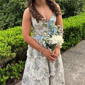 Floral V. Chapman Caterina Dress size 4